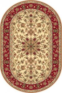 Covor Samir Cream Oval, Wilton