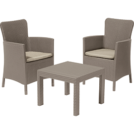 Set mobilier de gradina/balcon, 3 piese, Keter Salvador